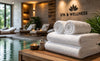 Handdoeken laten wassen voor hotels, spa en wellness