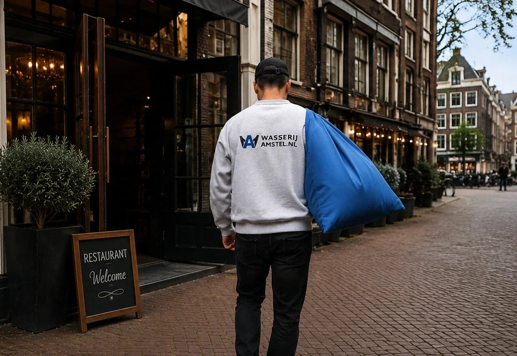 Wasserij voor bedrijven in Amsterdam met ophaal- en brengservice